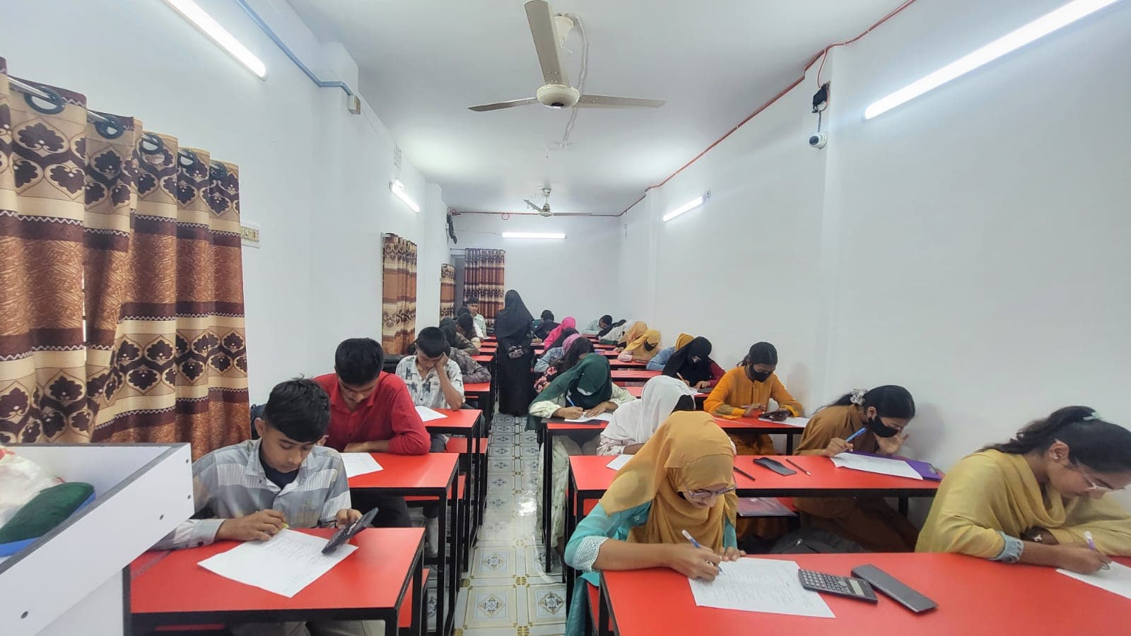 Students in classroom